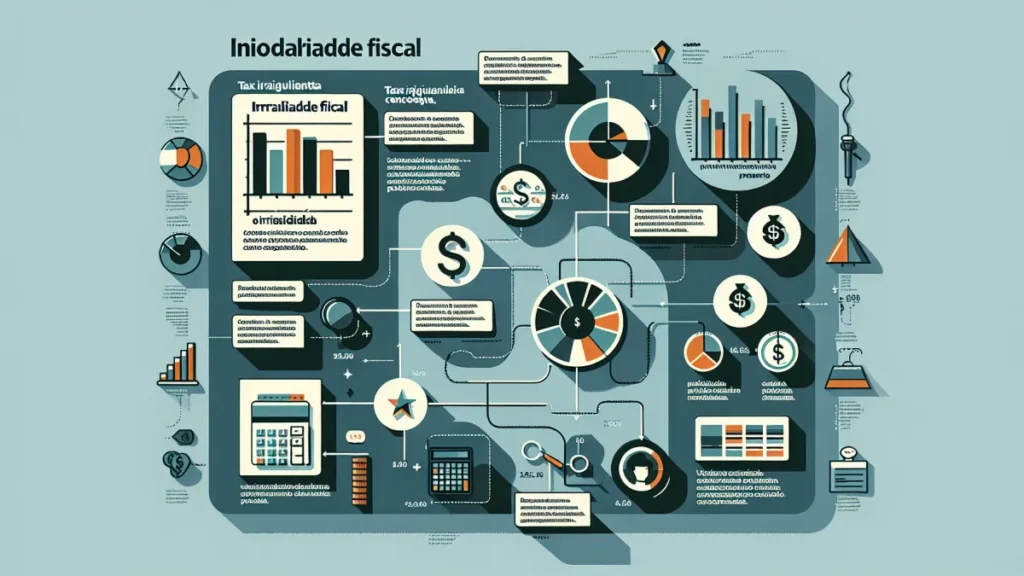 Irregularidade fiscal: como regularizar sua situação tributária 2 Gráfico ilustrativo mostrando as etapas de regularização fiscal para empresas, abordando a irregularidade fiscal. - ilustração