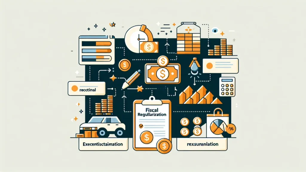 O que é regularização fiscal e como funciona? 1 Imagem ilustrativa sobre regularização fiscal com gráficos e documentos relacionados. - exemplo prático