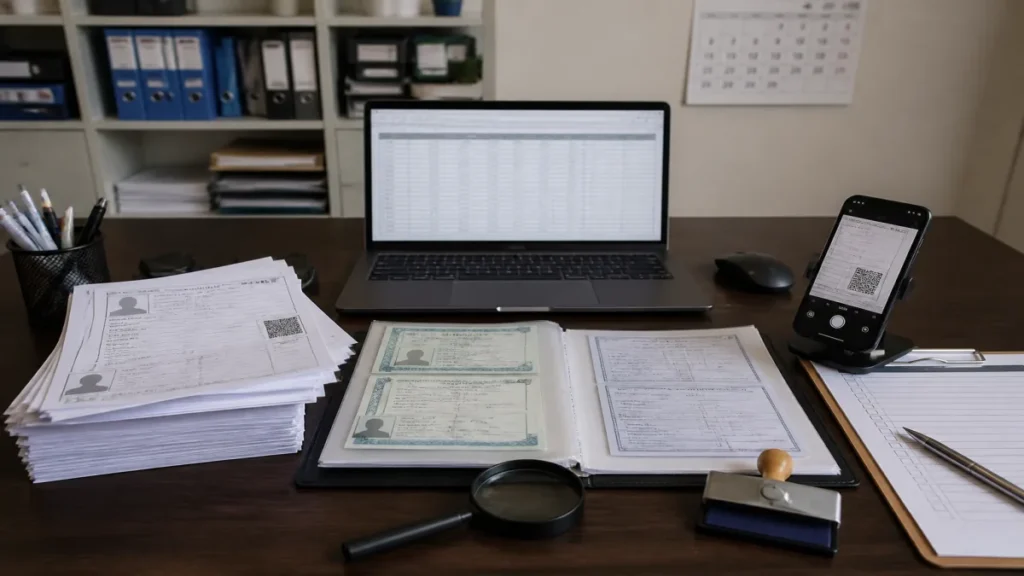 ESocial para empresas: o que muda na rotina do RH e do financeiro 1 Momento de saneamento cadastral antes de qualquer transmissão durante atividade de eSocial para empresas.